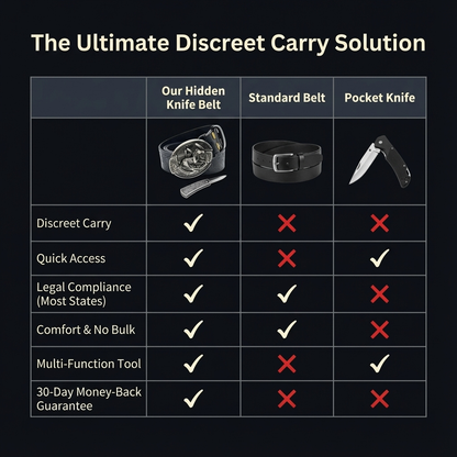 Valbur™ Rugged Knife Belt